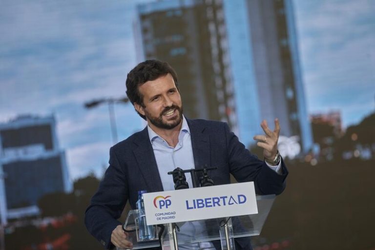 Casado asegura que el PP ya tiene datos que señalan que ganarían las elecciones generales