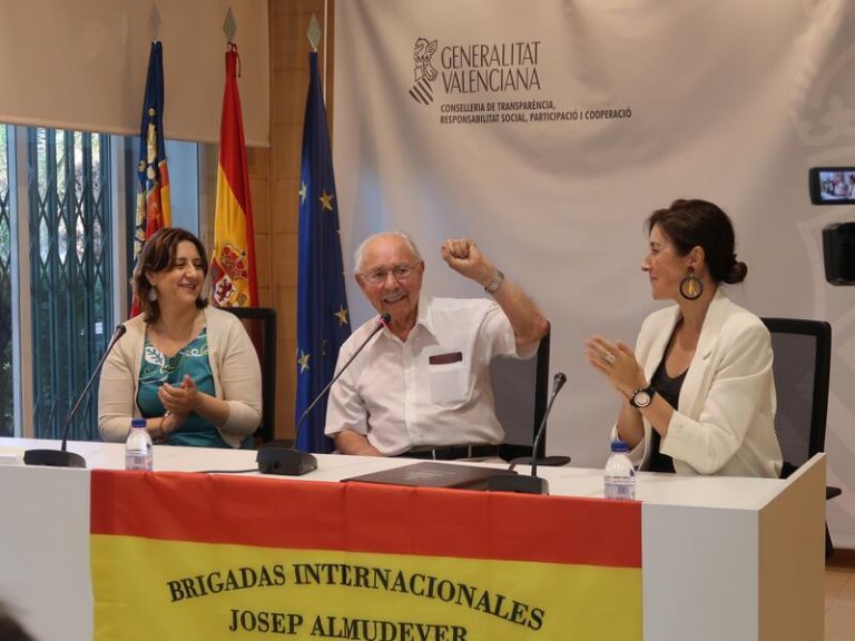 Fallece Josep Almudéver, el último brigadista internacional