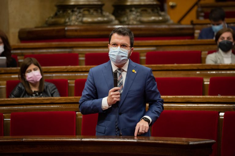 Aragonès comparecerá este jueves en el Parlament