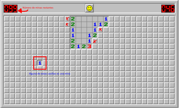 Jugar Buscaminas sin morir en el intento