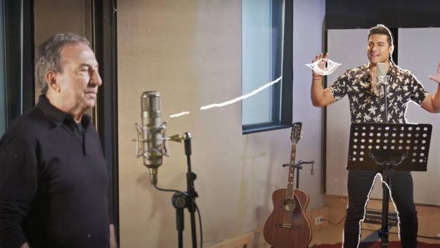 Carlos Rivera con José Luís Perales en 'Un Velero Llamado Libertad' 2 CArlos Rivera Jose Luis Perales un velero llamado libertad