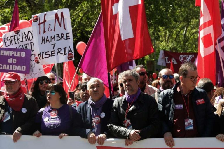 CCOO y UGT piden un contrato social del siglo XXI