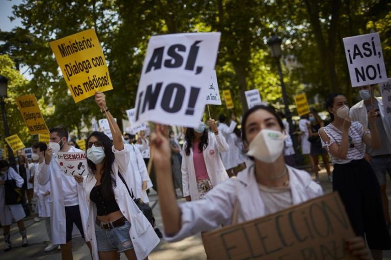 CSIF rechaza el modelo de Sanidad para la elección telemática de plazas