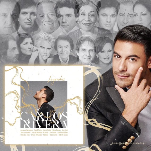 Carlos Rivera con José Luis Rodríguez en 'Agárrense de las Manos' 3 Carlos Rivera Leyendas