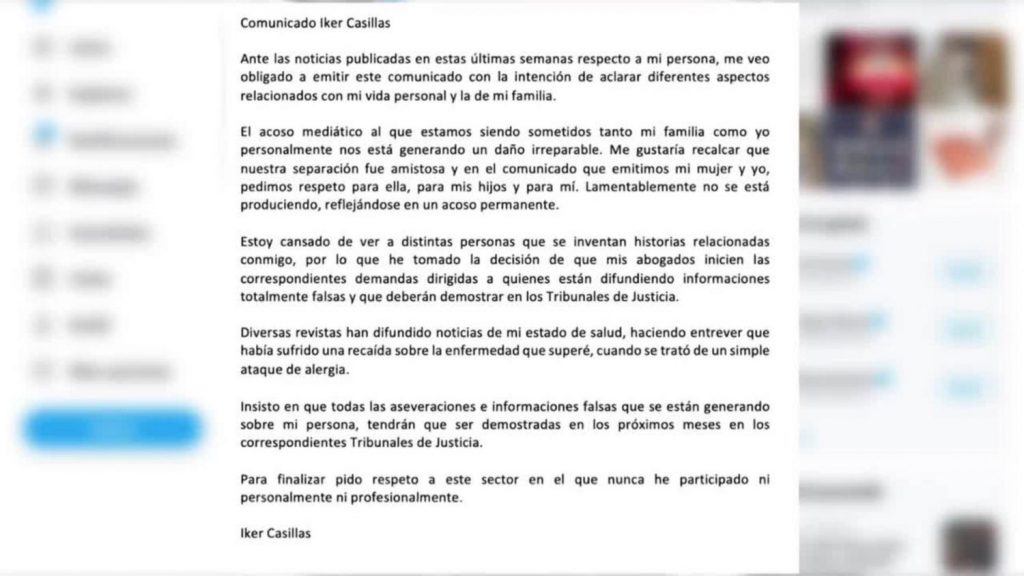 El verdadero motivo por el que Iker Casillas estuvo en el hospital