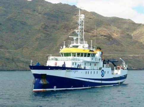 El buque oceanográfico del IEO