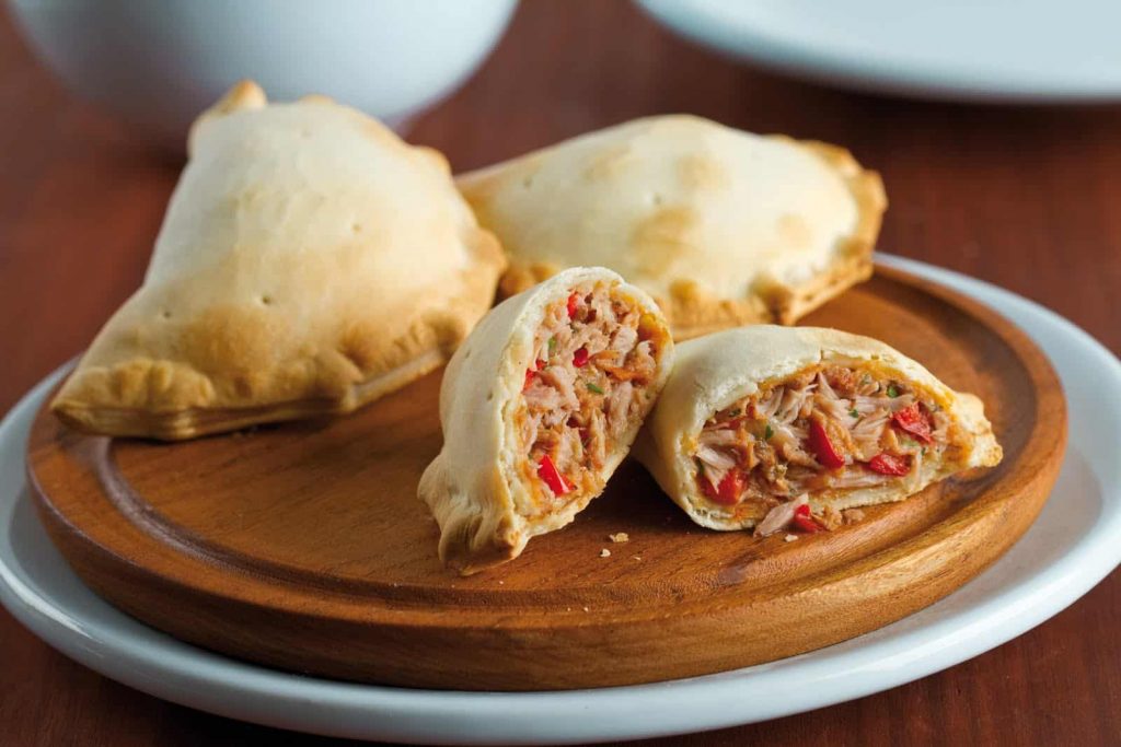 Relleno de las empanadas de pollo