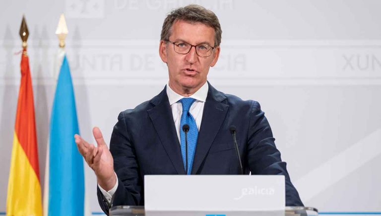Feijóo elude opinar sobre que el PP se manifieste contra los indultos, pero los rechaza