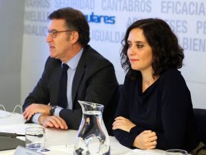 Feijóo ve el "triunfo inapelable" de Ayuso un "gran resultado" para Casado