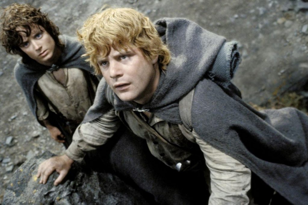 Sam y Frodo