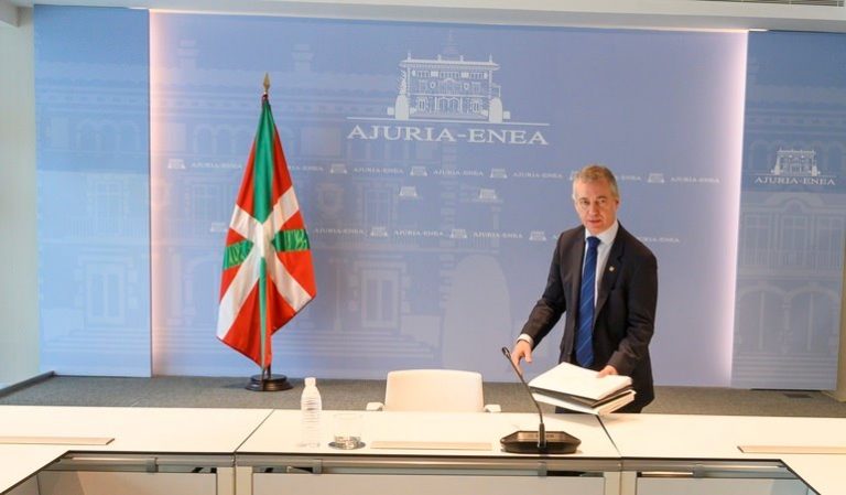 Gobierno vasco concretará su decreto con medidas tras el estado de alarma