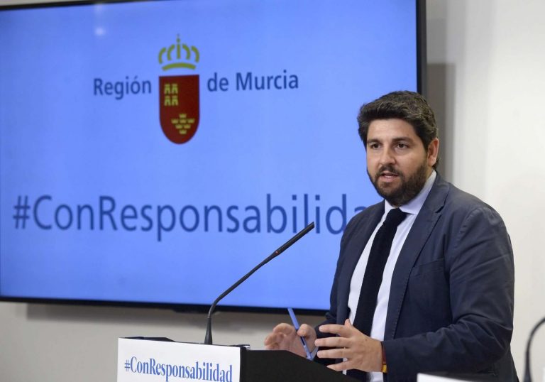 López Miras pide corredores seguros por regiones con Reino Unido