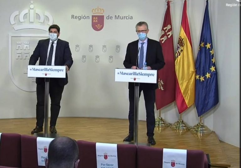 Murcia levantará el cierre perimetral tras el fin del estado de alarma