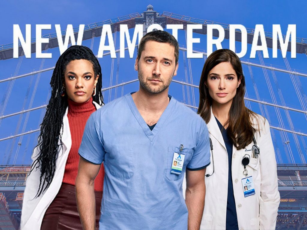 La escena de la ducha en New Amsterdam