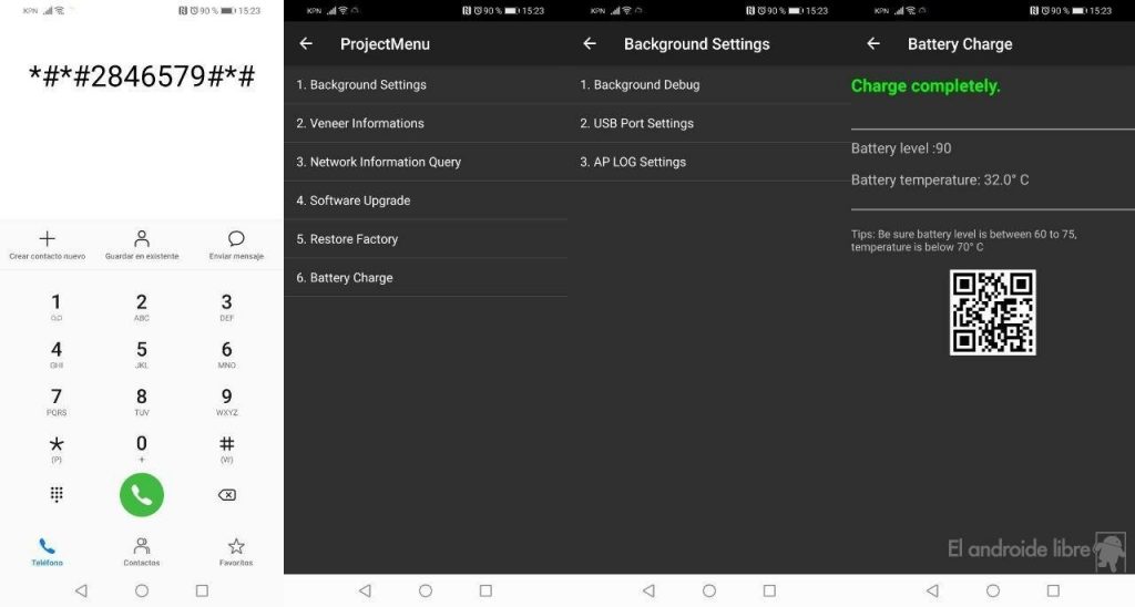 Qué es Project Menú en Huawei