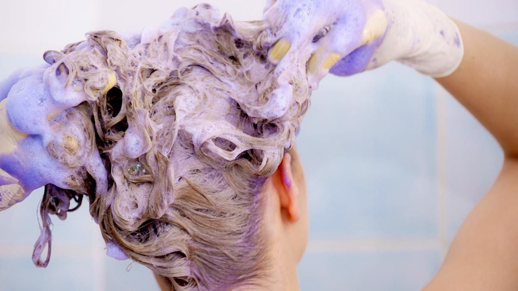 Qué es el champú azul