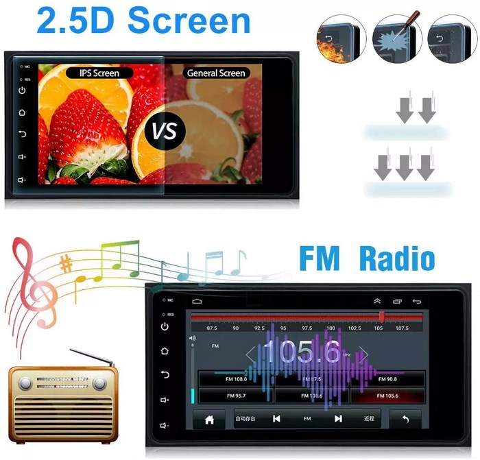 Reproductor multimedia para el coche
