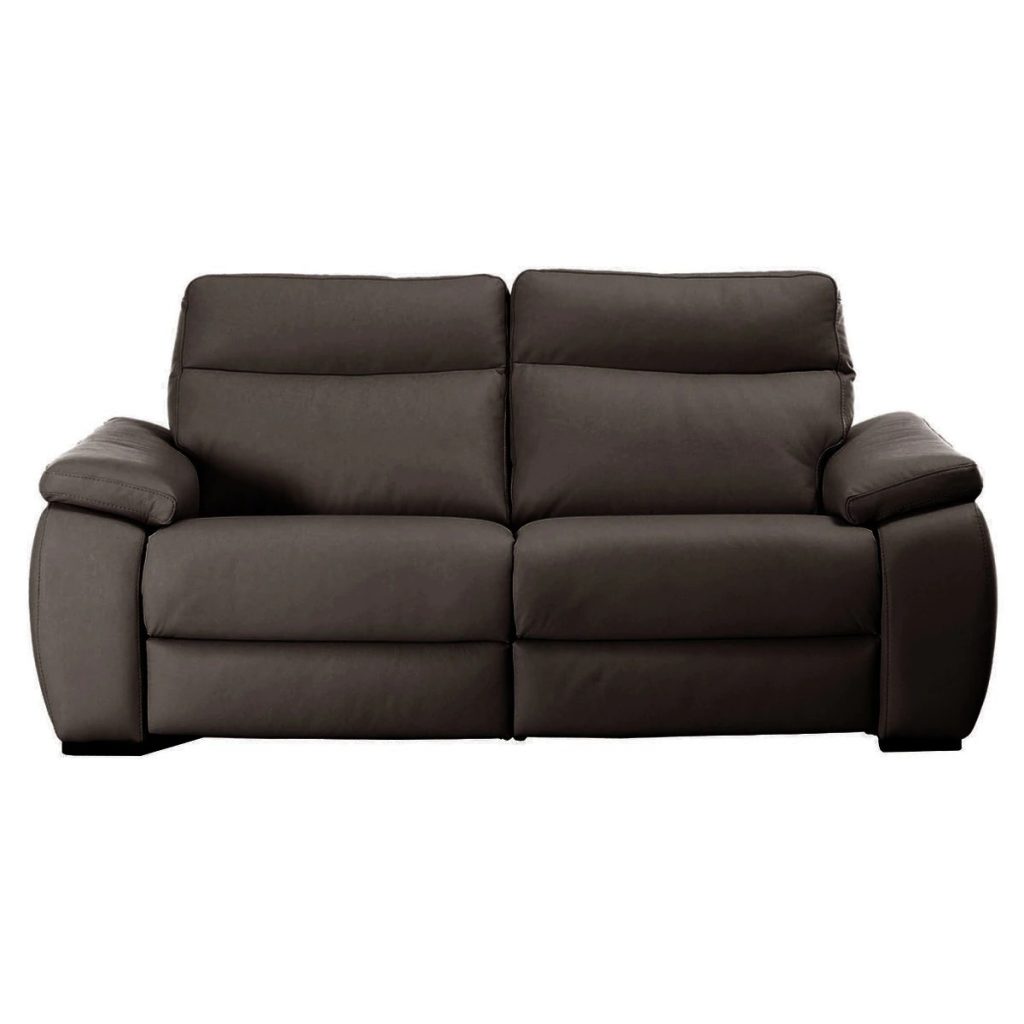 Sofa piel 3 plazas relax electrico
