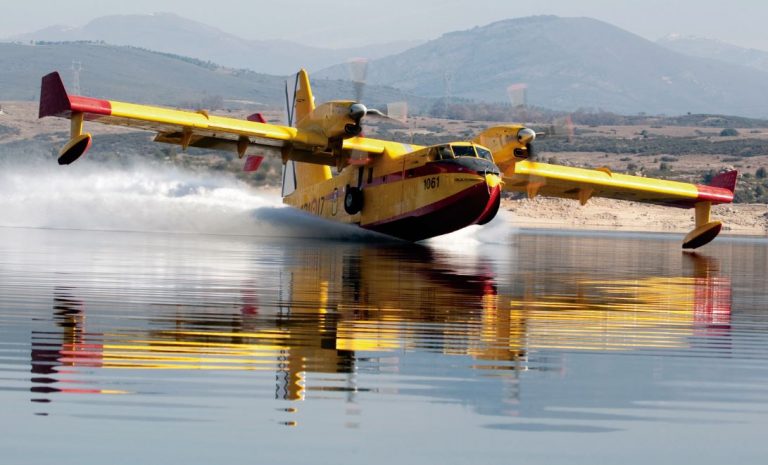 Un hidroavión del 43 Grupo del Ejército del Aire realizará sus entrenamientos en Canarias