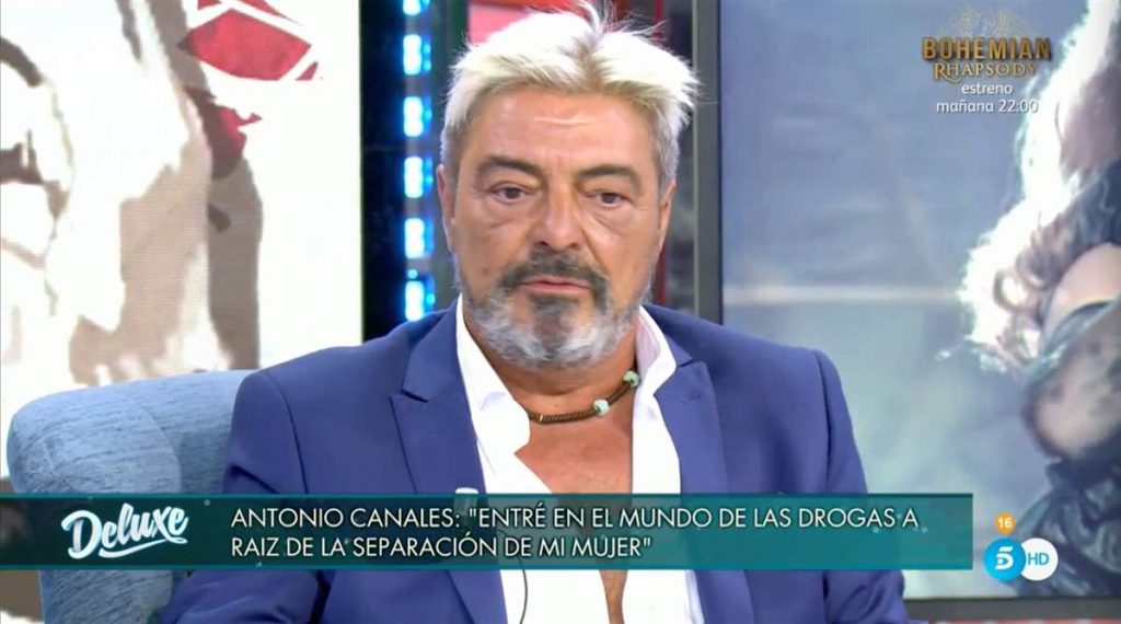 Drogas, juego y desamor: el triste pasado de Antonio Canales