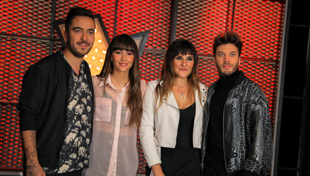 Los asesores de 'La Voz kids 2021'.