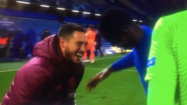 El gesto de Hazard tras la eliminación del Real Madrid por el que piden su cabeza