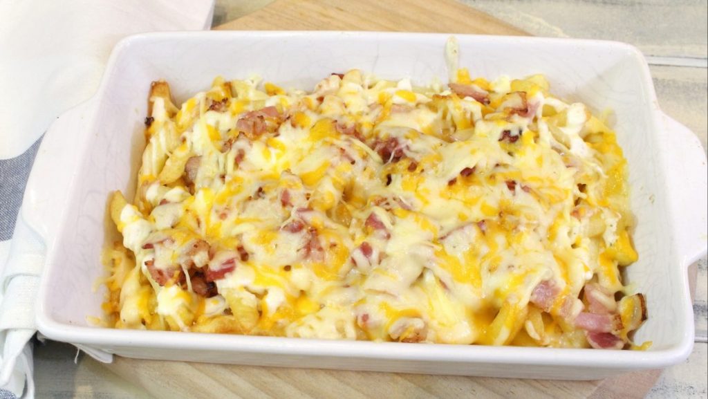 Cómo hacer las patatas bacon & cheese fries del Foster´s Hollywood 2 Ingredientes para las patatas bacon & cheese fries