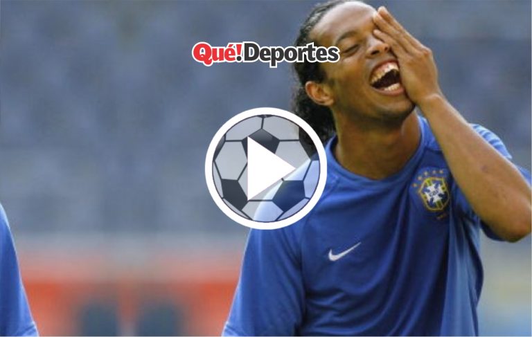 ¡Cómo te vas a dormir así con Ronaldinho!