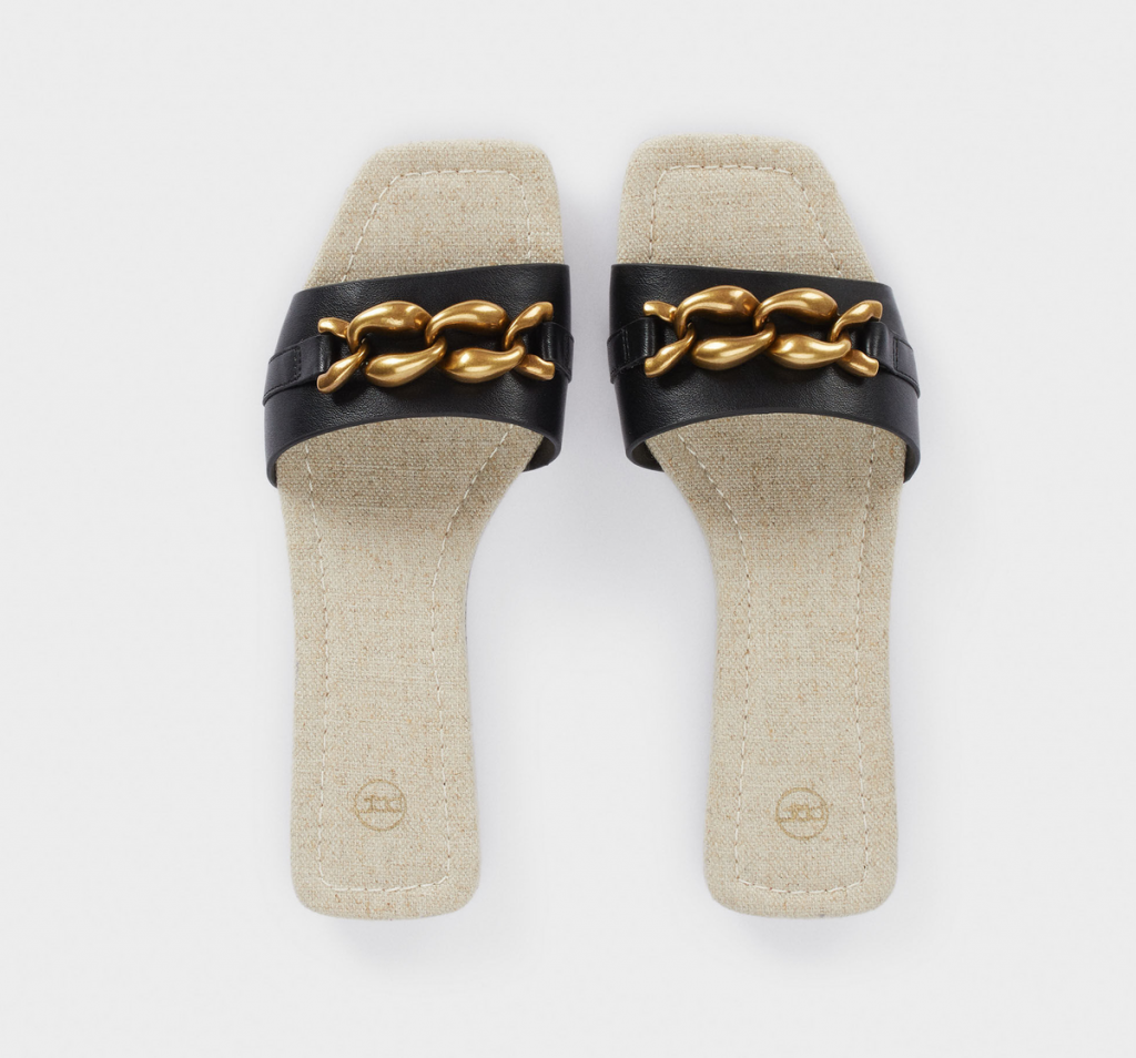 Estas sandalias son muy estilosas.