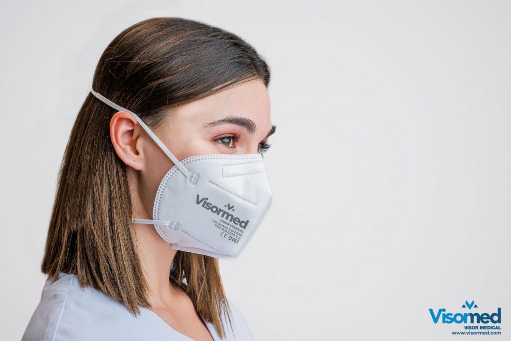 Imagen de la mascarilla de Visormed.