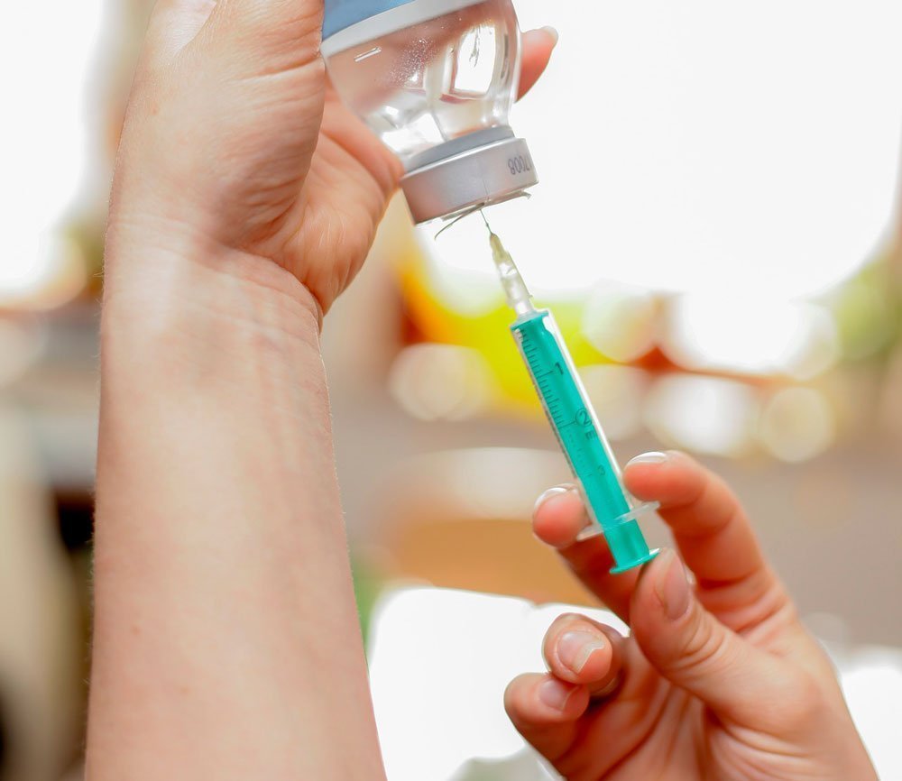 ¿Cómo se inyecta la heparina?