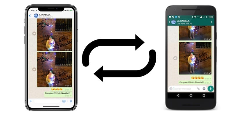 ¿Cómo hacer el traspaso de chats de WhatsApp de iPhone a Android?