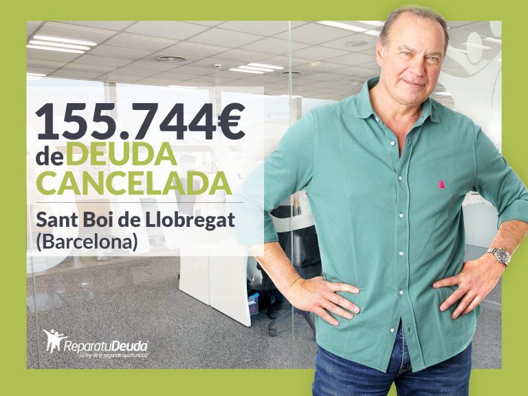 Repara tu Deuda cancela 155.744€ con deuda pública en Sant Boi con la Ley de la Segunda Oportunidad