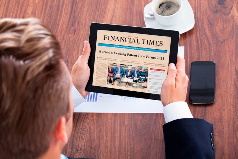 ABG IP se consolida entre los diez mejores despachos de patentes de Europa, según Financial Times