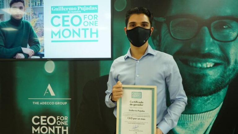 Un chaval de 21 años dirigirá Adecco España durante un mes