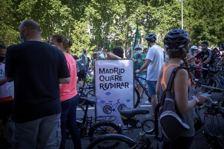 Una manifestación cortará Gran Vía este domingo para pedir el mantenimiento de Madrid Central