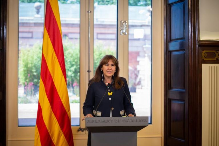 Borràs afirma que los indultos podrían llegar esta próxima semana