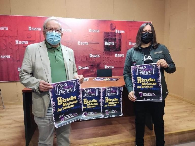 Soria celebra el primer festival de rock femenino 'Solo Girls' con 'Hinds', 'Melenas' y 'As Bruixas'