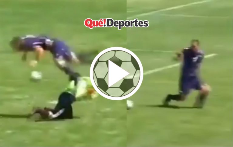 ¡Vuelta 360 grados para un golazo!