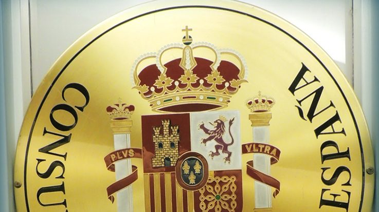 Ciudadanos deben acudir al Consulado General de España