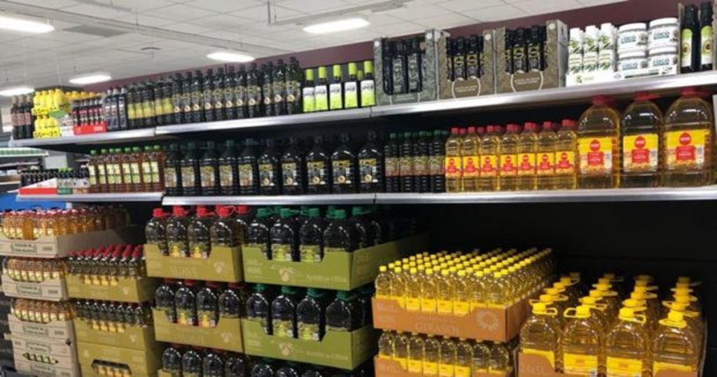Aceites y batidos de Mercadona