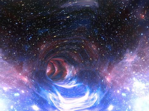 Astrónomos capturan una 'mano' cósmica golpeando una pared