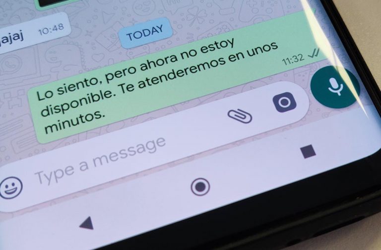 Cómo crear un contestador automático para WhatsApp