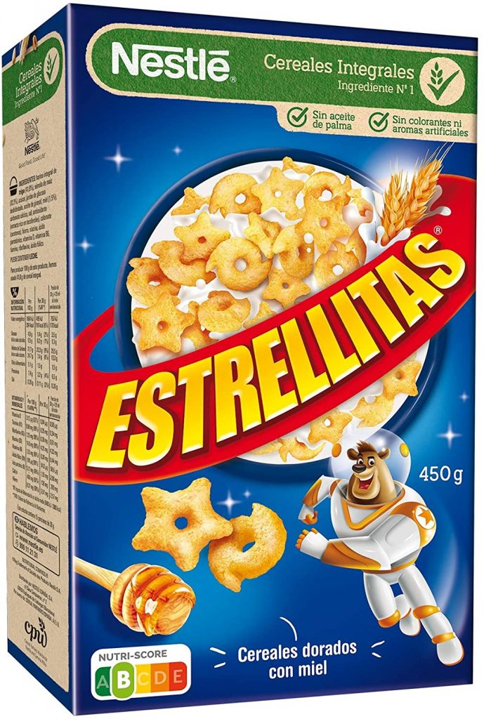 Cereales Estrellitas de Nestlé