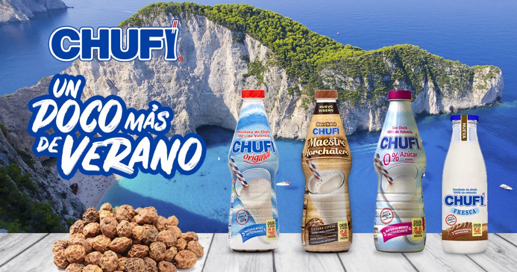 Chufi original y sin azúcares