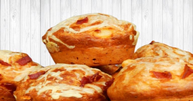 Cómo hacer muffins salados de jamón york y queso