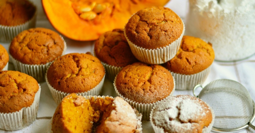 muffins de calabaza