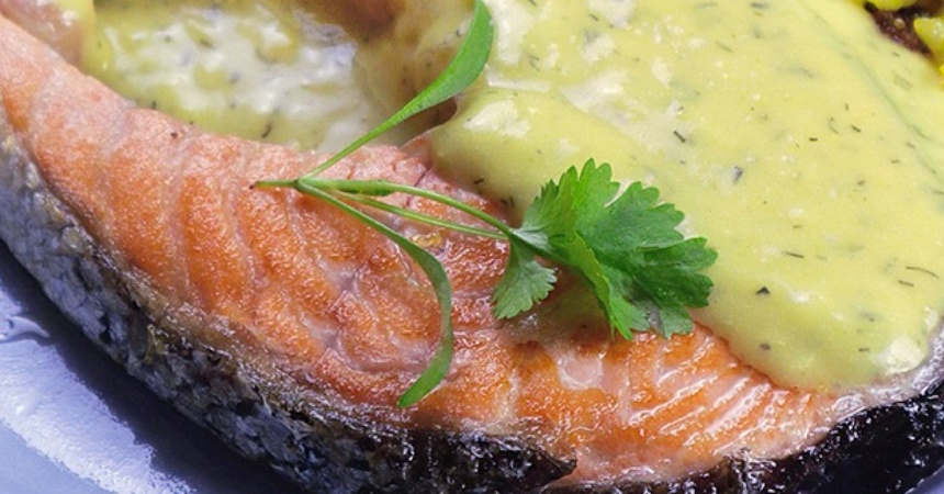 Cómo hacer un salmón al cava para rebañar el plato