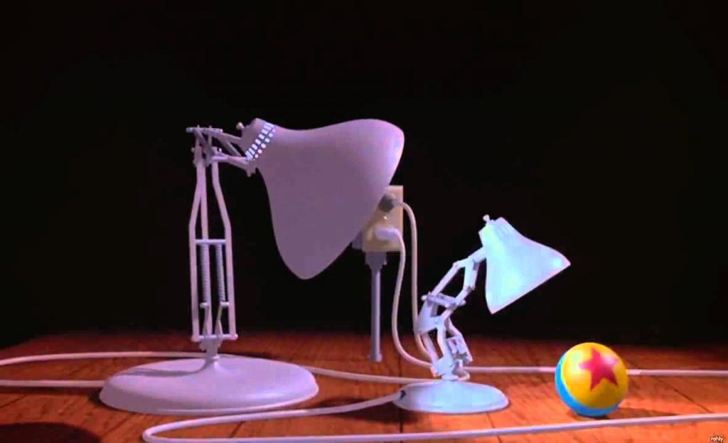 Luxo JR la seña de Pixar