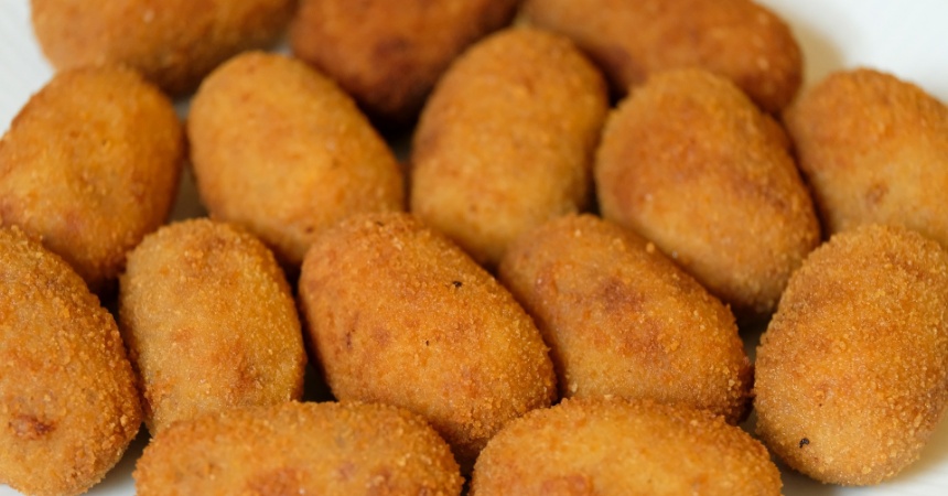 Queremos que nuestras croquetas no se abran al freírlas.